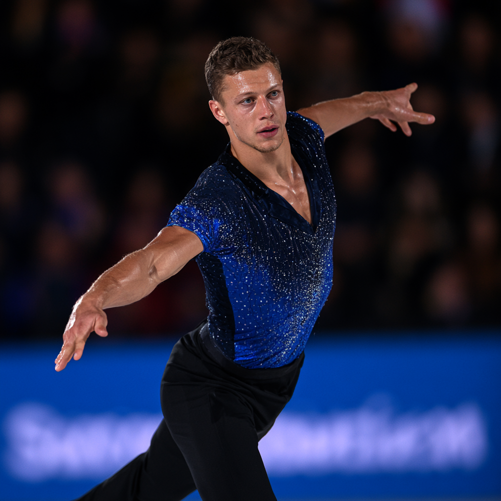 Figure skater Maxim Naumov, who leaned on faith and grit after losing both parents in the 2025 DC plane collision