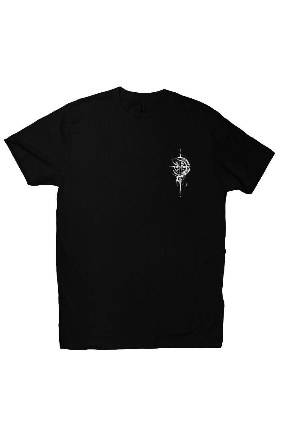Grit With Faith premium crew tee in Black — soft ringspun cotton unisex t-shirt