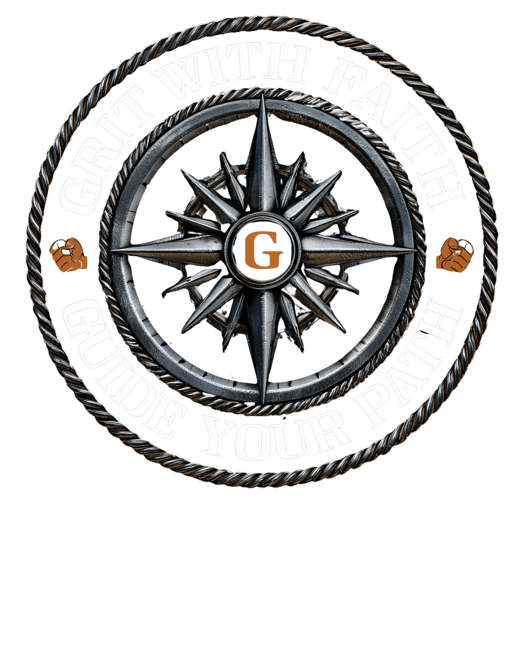Grit With Faith Compass Can Holder