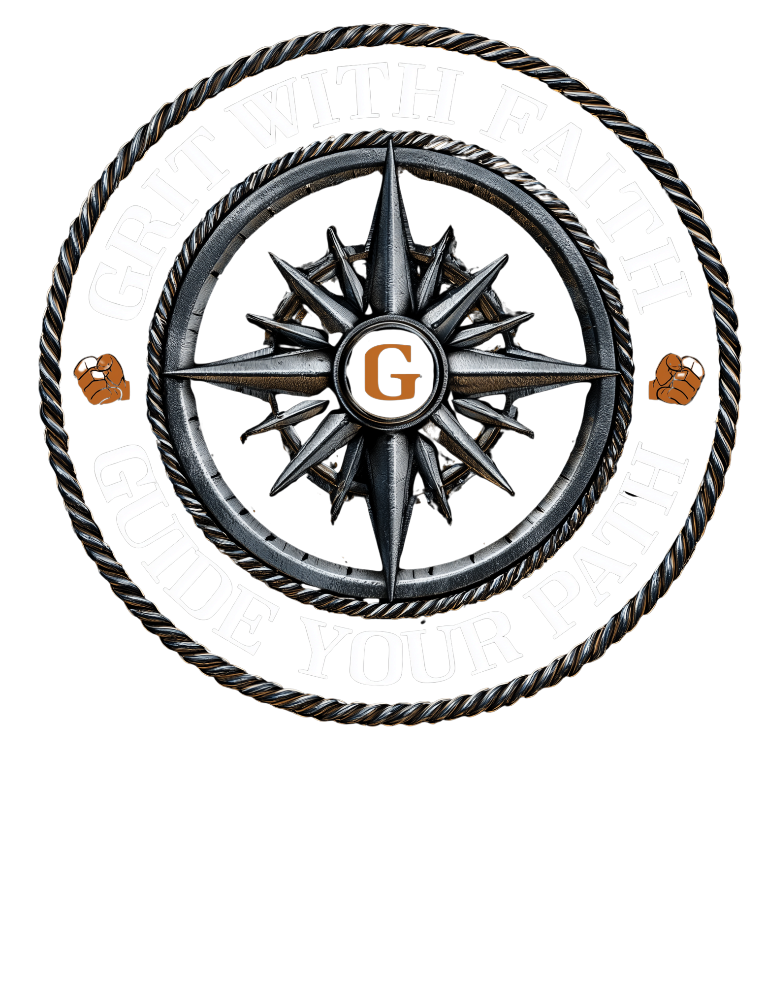 Grit With Faith Compass Can Holder